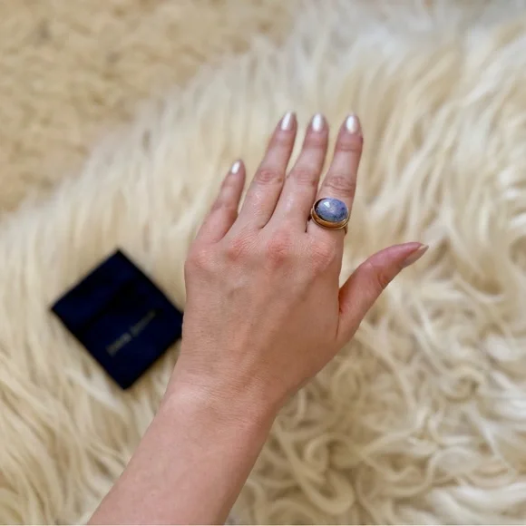 Jamie Joseph Boulder Opal 14k Sterling Ring - Picture 10 of 11